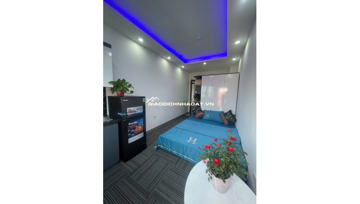 New! Chung cư mini 7 tầng thang máy Hoàng Đạo Thành 22 phòng KK, ô tô đỗ cửa-chỉ 21.5 tỷ